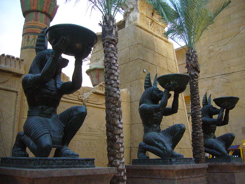 Universal Studios Singapore Ancient Egypt theme park