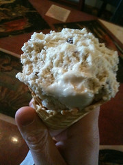 Choconana Chip ice cream waffle cone