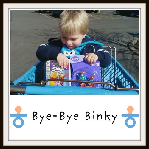 Binky go bye-bye