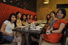 dinner with elianto and beauty bloggers