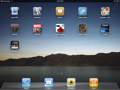 iPad - un software non installato