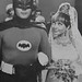 1960s BATMAN Adam West CAROLYN JONES TV SHOW vintage photo