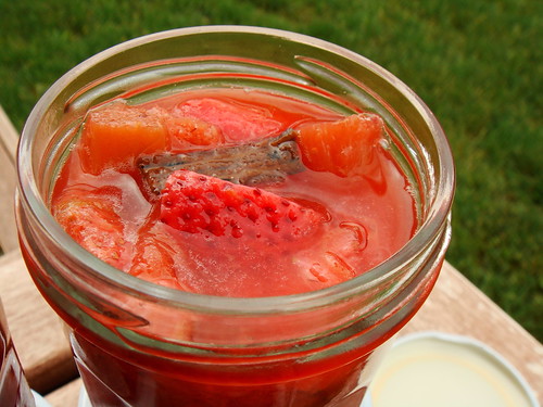 CSA Summer 1: Rhubarb Strawberry Compote