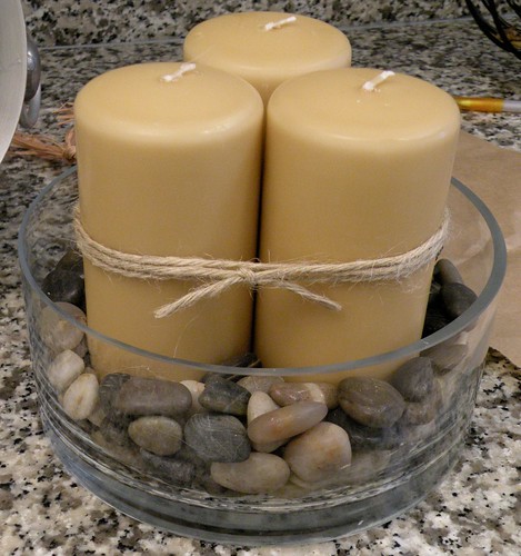 Candle arrangement