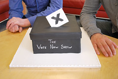 Vote Now Show cake by BBC Radio 4, on Flickr