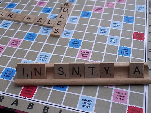 Scrabble Rules - Insanity
