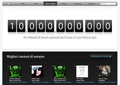 Apple iTunes - 10 miliardi di brani