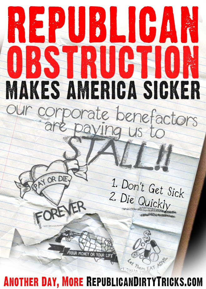 Republican Obstruction Makes America Sicker Image