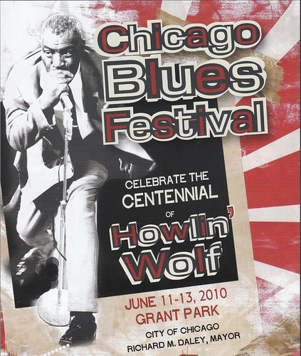 Chicago Bluesfest 2010 - festivalposter