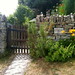 Cottage gate at Little Barrington