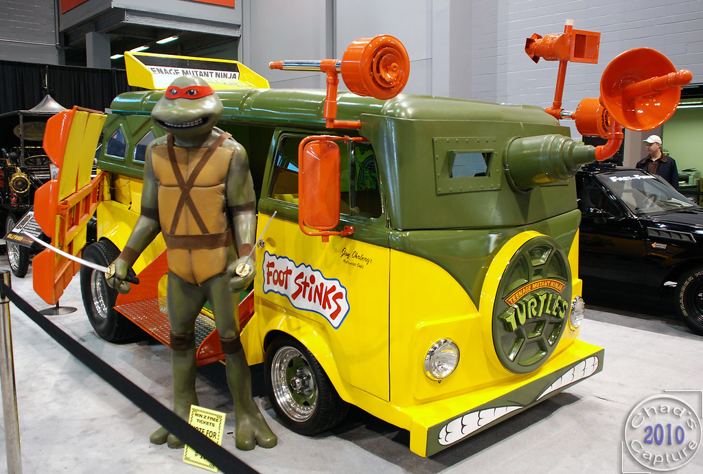 Ninja Turtles 2022 Toys Van