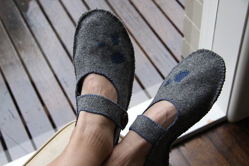 Urchin slippers...