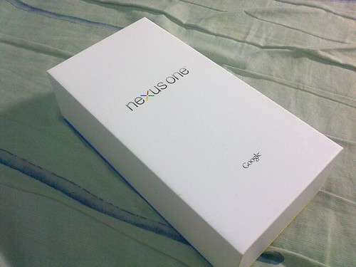 和長崎蛋糕很像的 Nexus One 禮盒