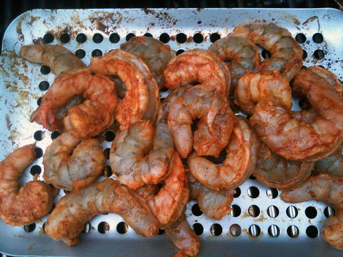 Shrimp on BBQ