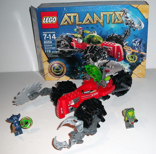 2010 LEGO Atlantis 8059 Seabed Scavenger