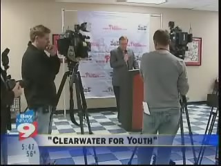 Clearwater for Youth on Bay News 9
