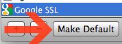 Google SSL Search Default