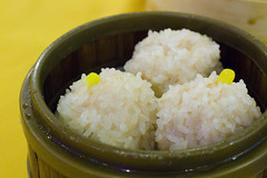Shrimp Balls coated in Sticky Rice