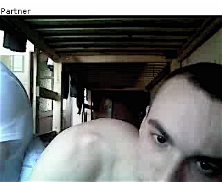 "Partner": a series of 15 portraits from Chatroulette, 2
