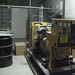 Diesel backup generator in the basement