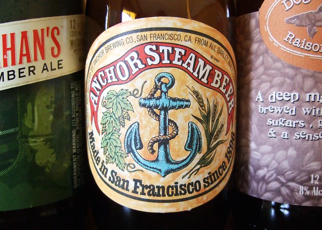 Anchor Steam Beer label