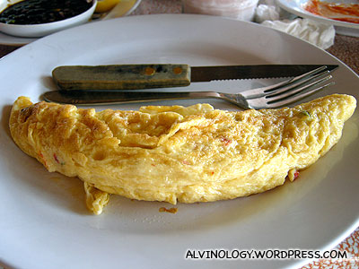 Omelette to share