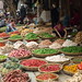 Colorful sidestreet market