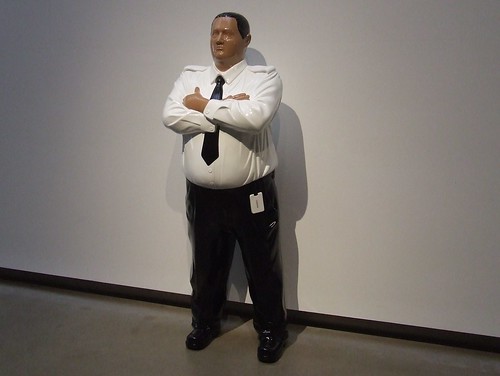 Kapa Haka (Whero) by Michael Parekowhai at Gallery of Modern Art, Southbank, Brisbane, Queensland, Australia