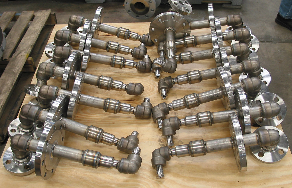 Spray Nozzle Assemblies for a Special Pressure Application  