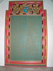 Holt - Church Memorial to the fallen of the Great War