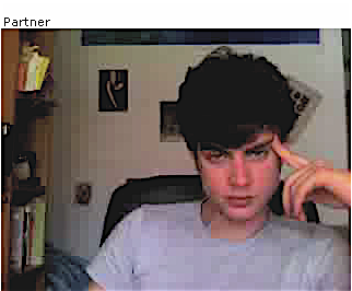 "Partner": a series of 15 portraits from Chatroulette, 3