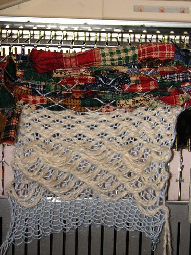 Knit Weave fabric weaving fail