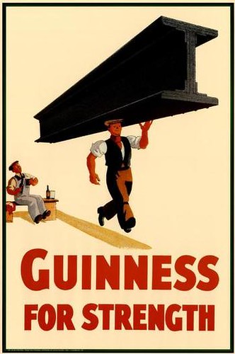 Guinness Ad #3: Carrying the Steel Beam - Brookston Beer Bulletin