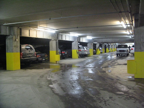 Long Trail south parking garage