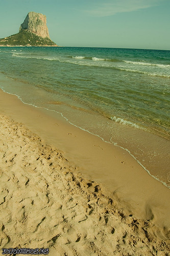 La playa del Arenal - Bol en Calpe