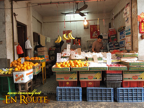 Macau Old Town Fruit Vendor