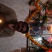 Kamal Kumar doing Aarti on Diwali (Indian New Year's)
