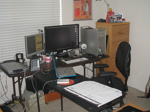 my studio:  June 5, 2010