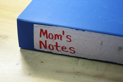 mom's notes
