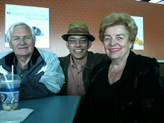 Dad, me, and Mom at YVR