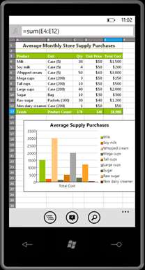 Excel Mobile 2010