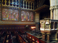 Pulpit and Tiles, William Butterfield, All Saints Margaret Street, London