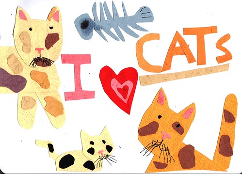 my favorite things cats collage