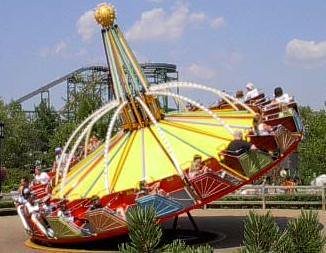 Trabant (casino) Ride at Petticoat Junction  Amusement Park, Panama City Beach Florida