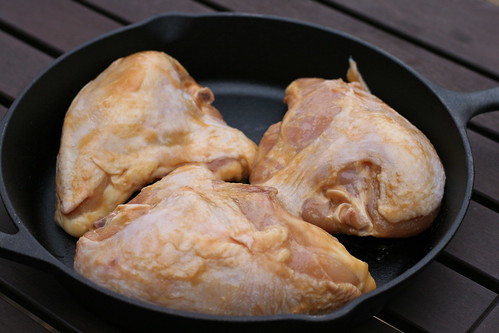 chicken, ready to roast
