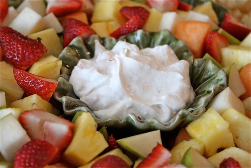 Easy Yogurt Fruit Dip - serve this with fresh fruit at your next get together!