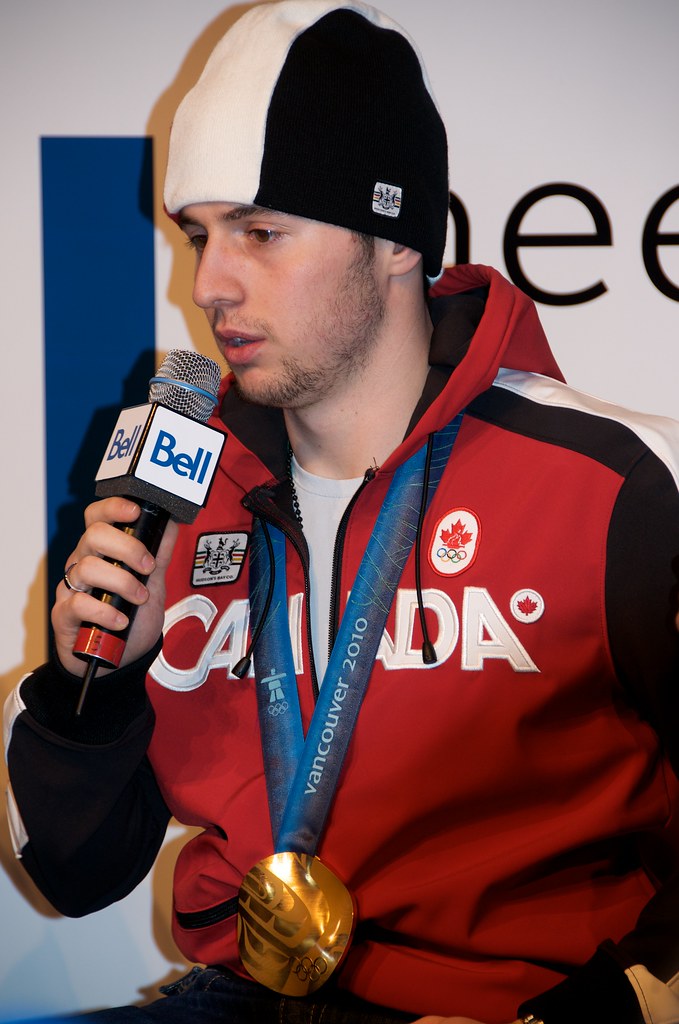 Alexandre Bilodeau at the Bell Ice Cube