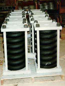 Specially Designed Spring Supports Ready for Shipment to Egypt