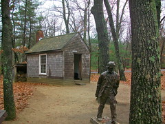 Thoreau's Cabin at Walden • <a style="font-size:0.8em;" href="http://www.flickr.com/photos/34335049@N04/4158235284/" target="_blank">View on Flickr</a>