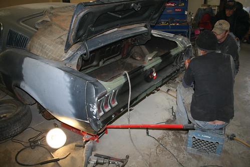 1967 Mustang fastback restoration